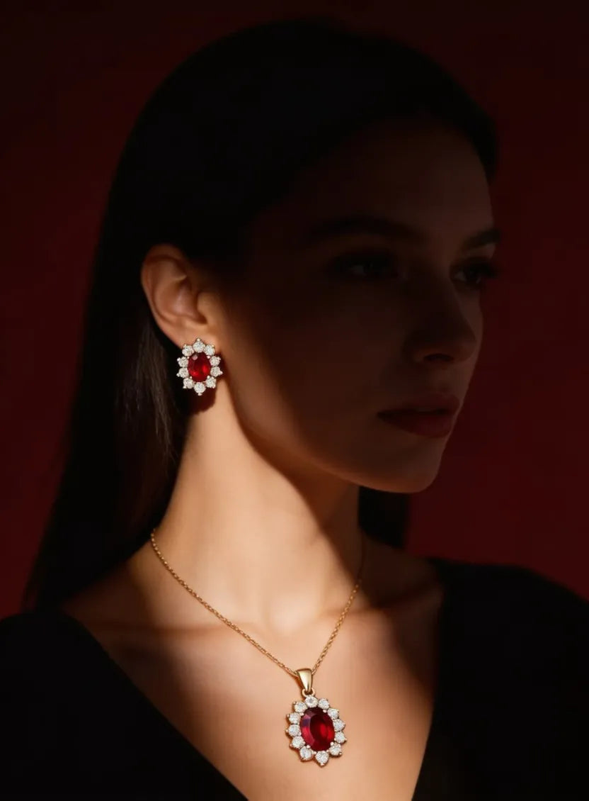 Gold-Plated Hoop Earrings